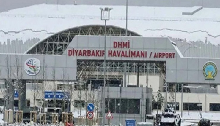 Diyarbakır’da kar ulaşımı aksattı: İstanbul uçuşları iptal
