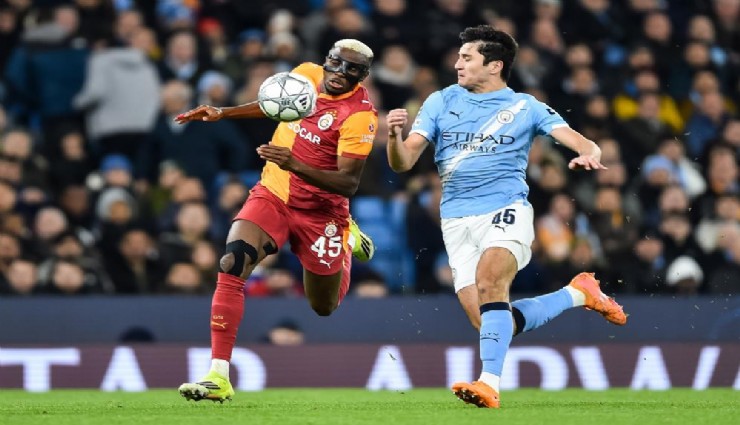 Galatasaray'ın Manchester City'ye gücü yetmedi: 2-0