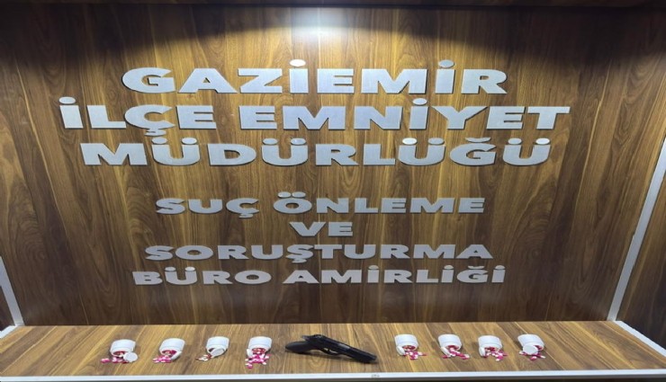 Gaziemir’de uyuşturucu operasyonu: 2 gözaltı