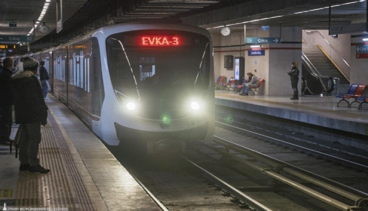İzmir Metrosu’nda güvenli ulaşım için geçici sefer düzenlemesi