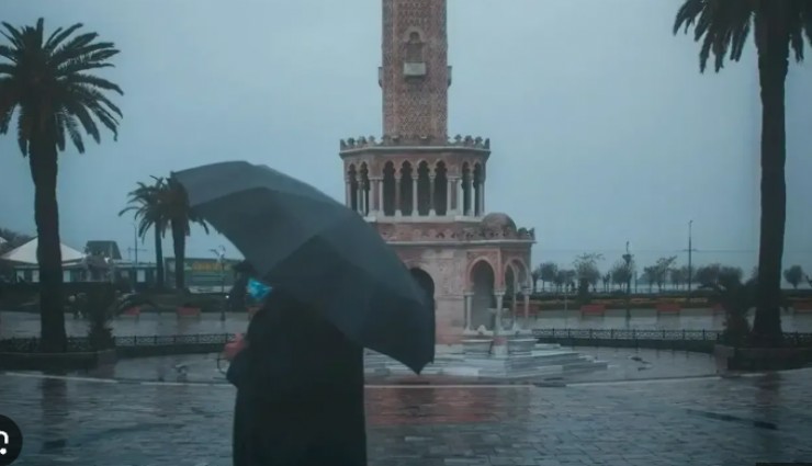 Meteoroloji 5 günlük hava raporunu açıkladı: İzmir'e sağanak geliyor