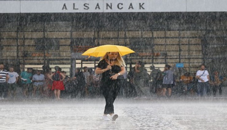 Meteoroloji açıkladı: İzmir'e sağanak geliyor