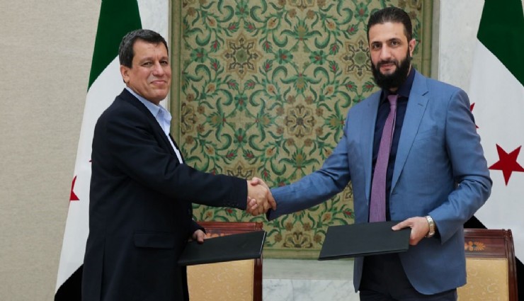 Suriye hükümeti ile SDG arasında entegrasyon anlaşması