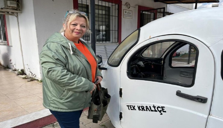 Tek kraliçe yazılı motoruyla gönüllere girdi: Doğançay'ın mobil muhtarı