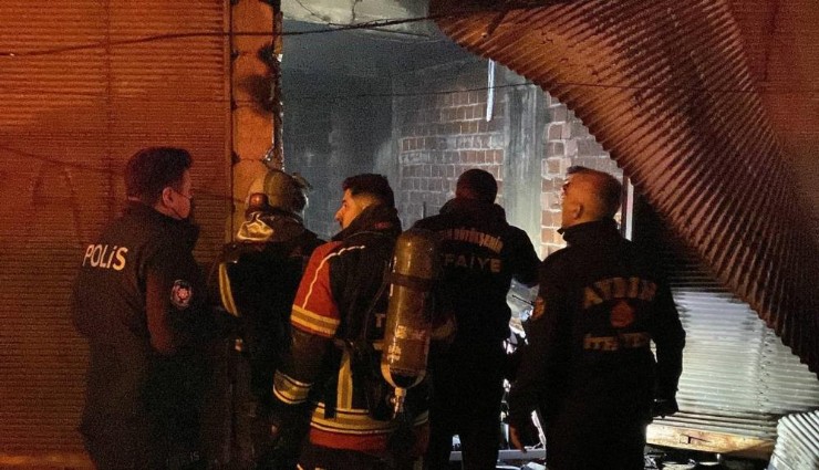 Zemin katta yangın: 2 kişi dumandan zehirlendi