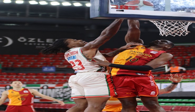 Basketbol Süper Ligi: Karşıyaka: 78 - Galatasaray: 71