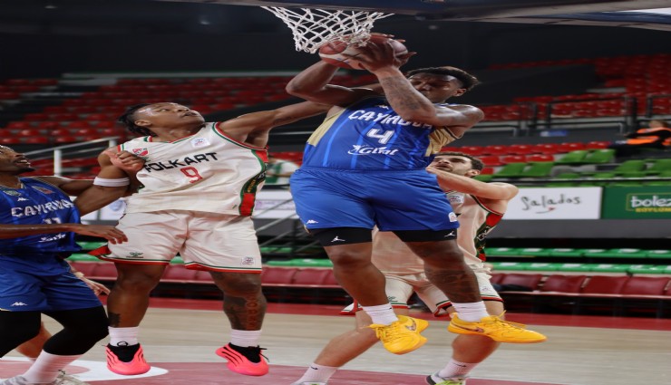 Basketbol Süper Ligi: Karşıyaka: 95 - Çayırova Belediyesi: 79