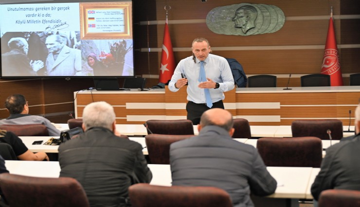 Bornova Belediyesi'nden güvenli tarım için zirai ilaç eğitimi