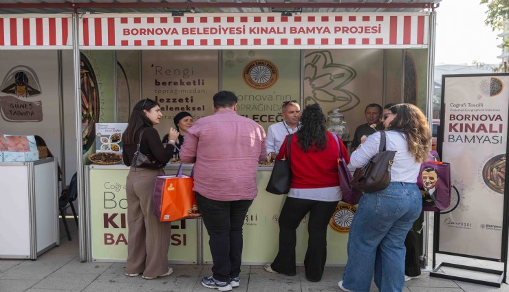 Bornova Kınalı Bamyası GastroFest'e damga vurdu