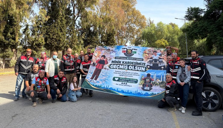 İzmir'de yürekleri ısıtan buluşma: Lösemiyle mücadele eden minik Ali'ye büyük sürpriz
