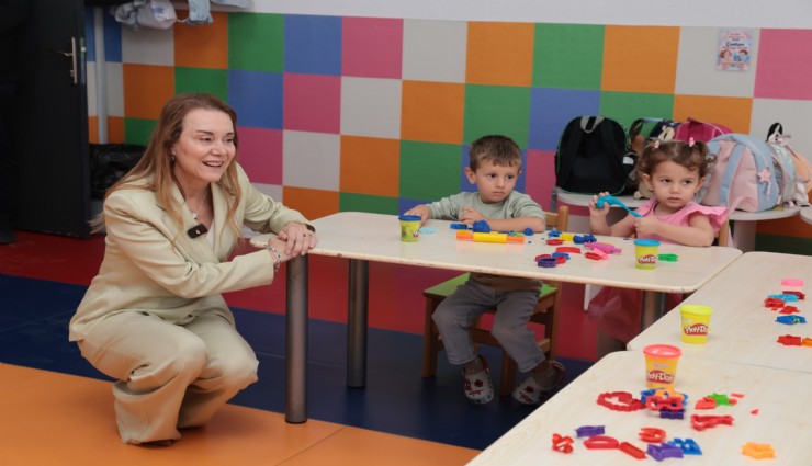 Konak’ta minikler için yeni dönem başladı: Başkan Mutlu çocukların heyecanlarına ortak oldu