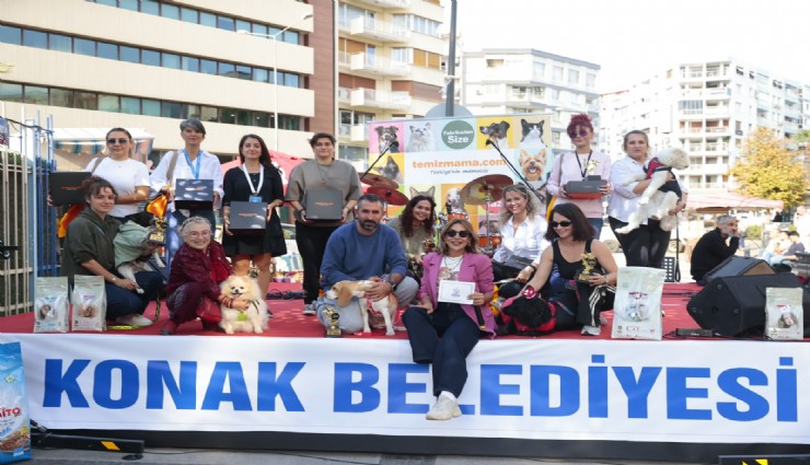 Konak'ta Patilerin Festivali 7'nci kez düzenlendi: Can dostlar yuvalarına kavuştu