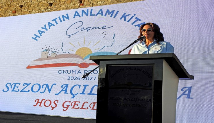 Tarihi Çeşme Kalesi’nde kitap buluşması: Hayatın Anlamı Kitap projesi başladı