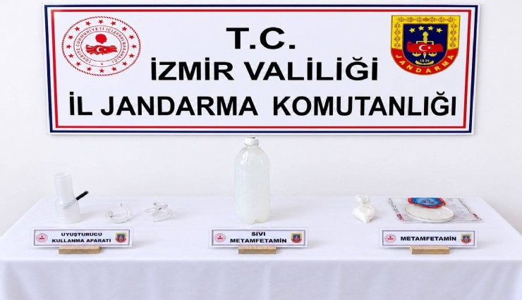 Torbalı’da uyuşturucu operasyonu: 1 kilo 63 gram metamfetamin ele geçirildi