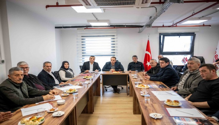 Başkan Ömer Eşki muhtarlarla buluştu: Bornova’yı birlikte yönetiyoruz