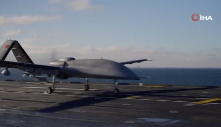 Bayraktar TB3 SİHA'dan NATO tatbikatında gövde gösterisi