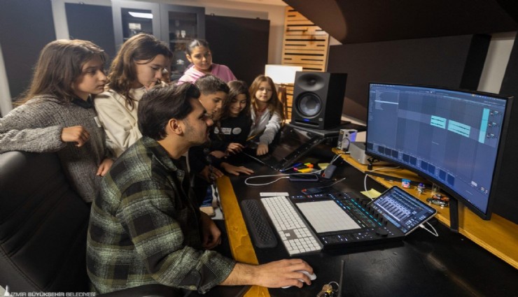 Çocuk Meclisi üyeleri Stüdyo Kültürpark’ta kayıt yaptı