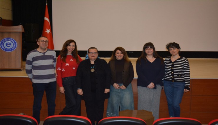 EgeÜniversitesiİletişimFakültesindeUlusalStajProgramı tanıtıldı