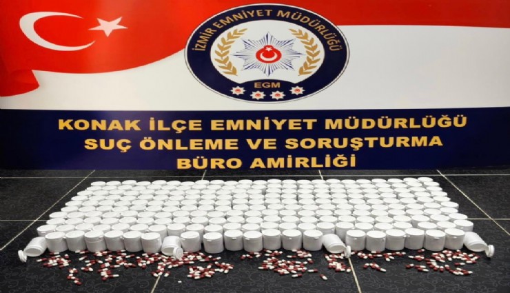 İzmir’de uyuşturucu baskını: Yarım milyon hap ve kokain ele geçirildi