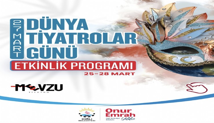 Çiğli'de tiyatro haftası başlıyor: Sahne bir hafta boyunca sanatla dolacak