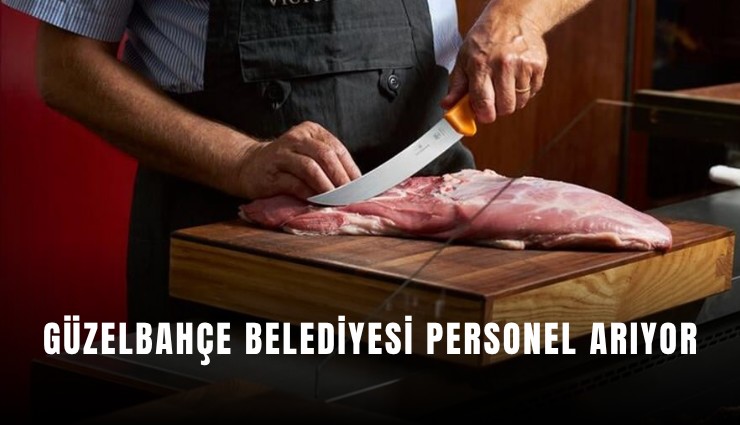 Güzelbahçe belediyesi personel arıyor