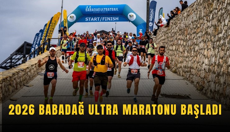 2026 Babadağ Ultra Maratonu başladı