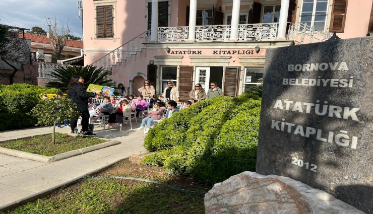 Bornova'da Kütüphane Haftası coşkusu