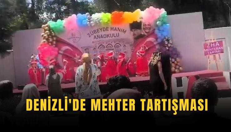 Denizli'de mehter tartışması