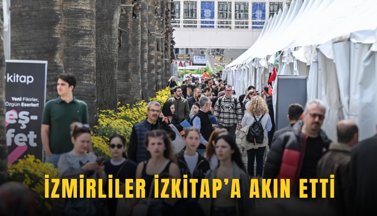 İzmirliler İZKİTAP’a akın etti