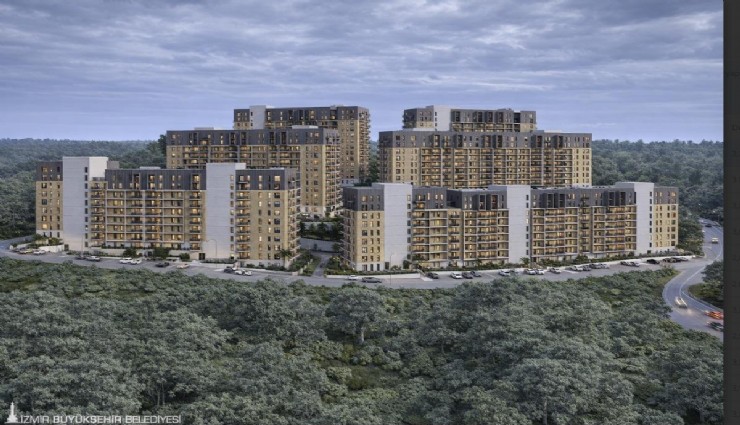 Menemen'de 3 bin 100 konutluk projede peşinat indirimi