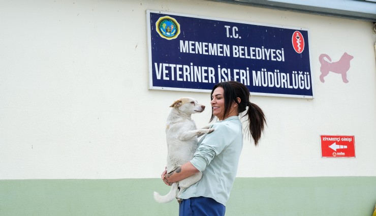 Menemen'de can dostlara rekor hizmet: 50 bini aşkın tedavi