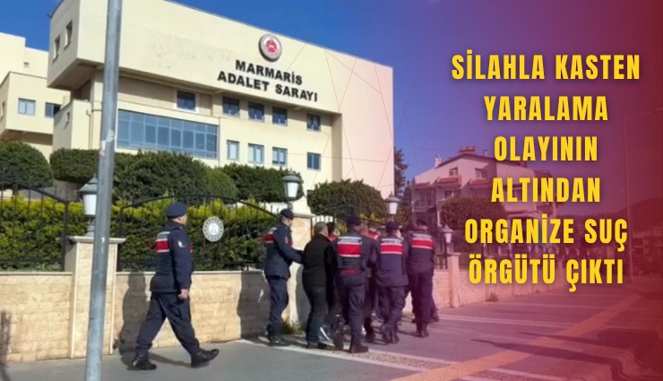 Silahla kasten yaralama olayının altından organize suç örgütü çıktı