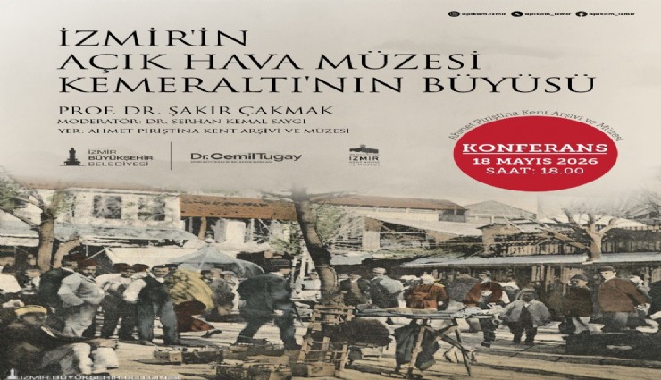 Ahmet Piriştina Kent Arşivi ve Müzesi'nde Kemeraltı konferansı