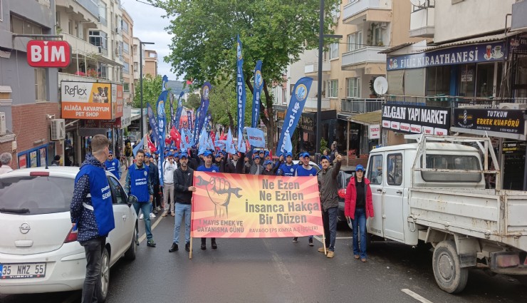 Aliağa'da 1 Mayıs kutlandı