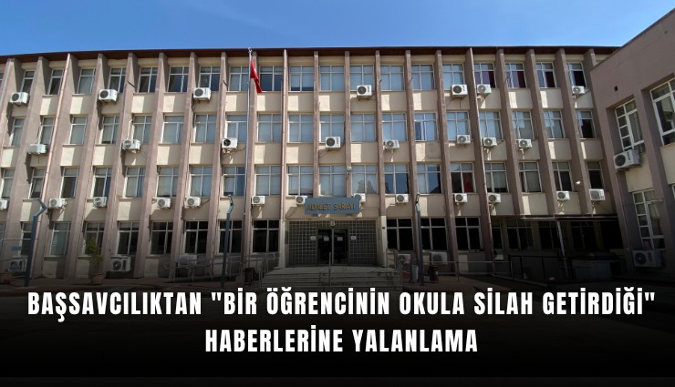 Başsavcılıktan 