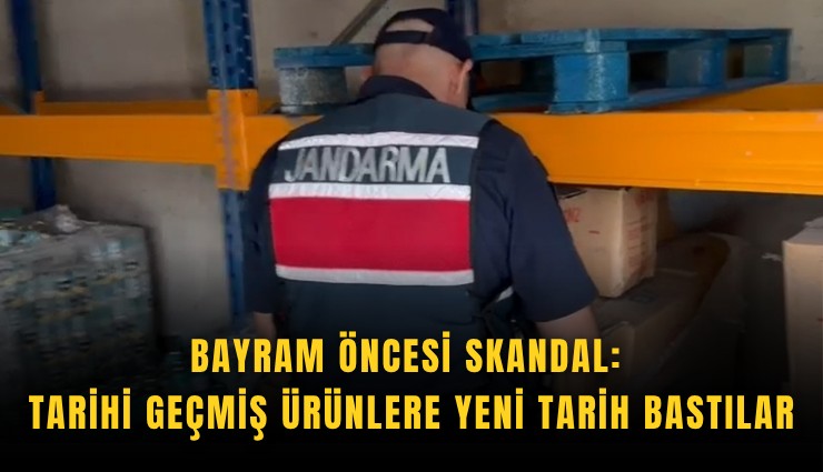 Bayram öncesi skandal: Tarihi geçmiş ürünlere yeni tarih bastılar