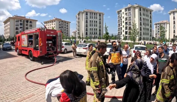 Diyarbakır'da apartman yangını: 2 bebek son anda kurtarıldı