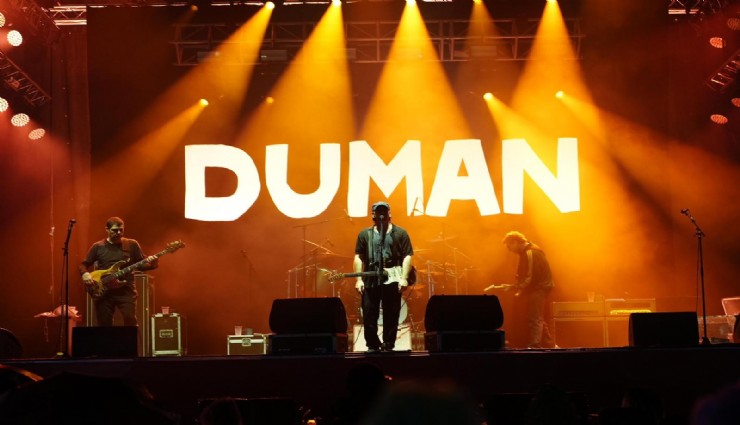 Duman konseriyle Gençlik Festivali'ne muhteşem final