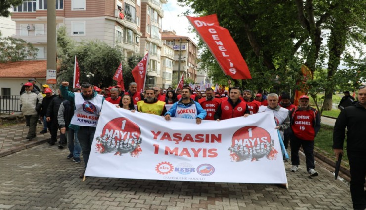 Edremit'te 1 Mayıs'ta birlik ve dayanışma mesajı
