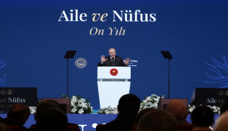 Erdoğan’dan nüfus uyarısı: Rakamlar tedirgin edici