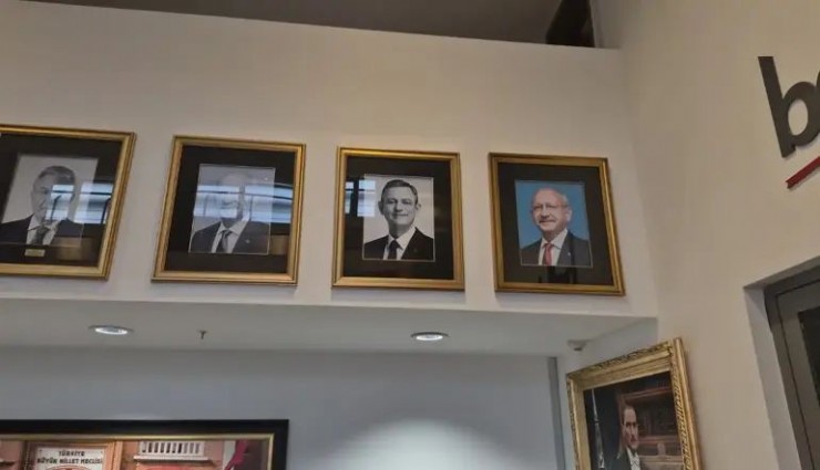 Kemal Kılıçdaroğlu’nun fotoğrafı yeniden asıldı: Genel merkezdeki makam odasına isimliği takıldı
