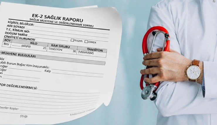 Sağlık raporlarında yeni dönem