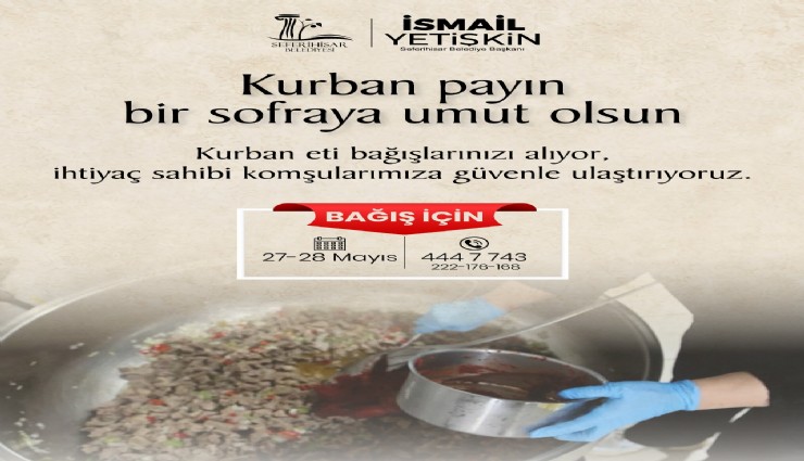 Seferihisar'da Kurban Bayramı dayanışması: Bağışlanan etler ihtiyaç sahiplerine ulaştırılacak