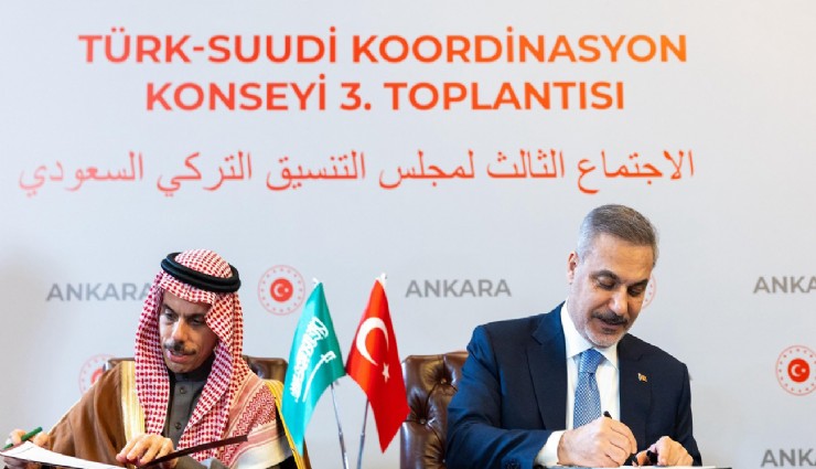 Türk-Suudi Koordinasyon Konseyi Üçüncü Toplantısı Ankara'da gerçekleşti