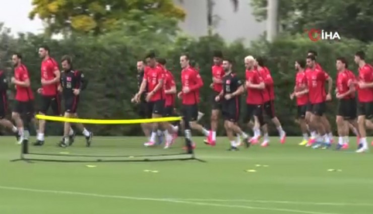 A Milli Futbol Takımı, Miami'deki ilk antrenmanını yaptı