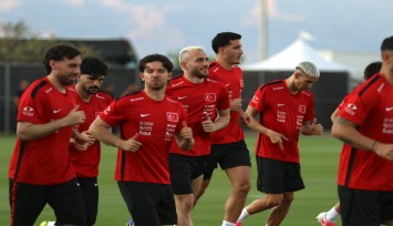 A Milli Futbol Takımı'nda Paraguay maçının hazırlıkları başladı