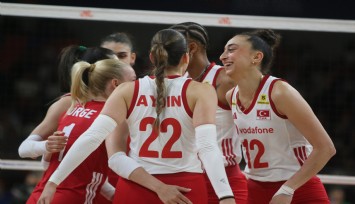 A Milli Kadın Voleybol Takımı, Belçika'yı 3-0 mağlup etti