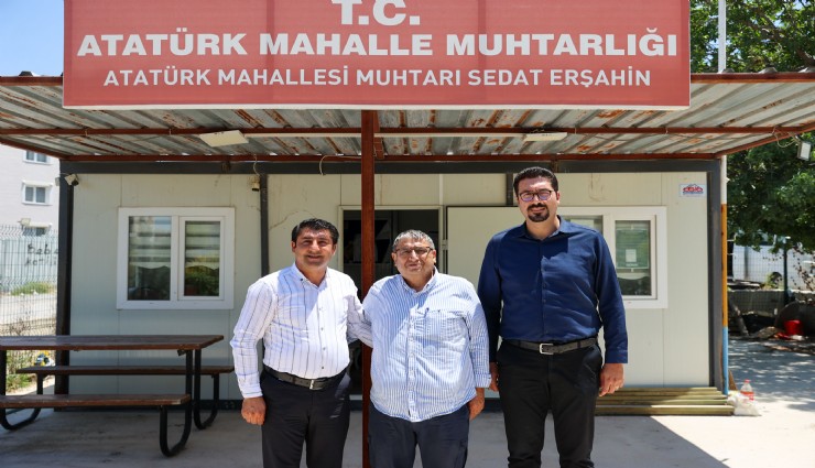 Benzer’den muhtarlara yakın temas: Mahallelerin nabzını tuttu