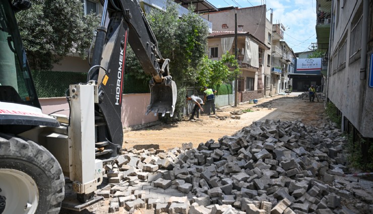 Çamdibi’nde dönüşüm hızlandı: 282 sokak asfaltla yenilenecek