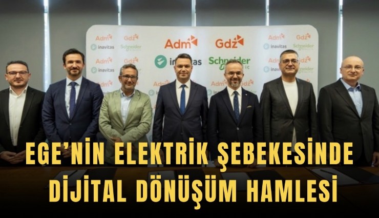 Ege’nin elektrik şebekesinde dijital dönüşüm hamlesi
